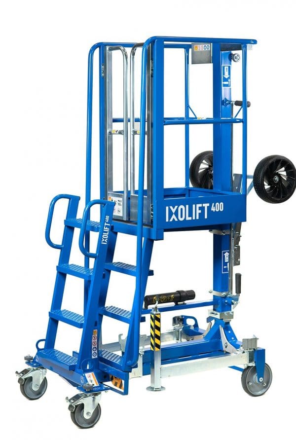 IXOLIFT 400 Plateforme de travail ajustable bleue