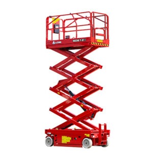 nacelle ciseaux S0812Ⅱ 2ème génération hauteur service max 10m plateforme 450kg système hydraulique fiable batterie lithium option gamme intérieure extérieure grande capacité charge élevée 990lbs design amélioré entretien facilité grand panneau de commande composants clés universels performances supérieures charge maximale travaux sécurisés maintenance simplifiée sécuritaire et efficace gain de productivité.
