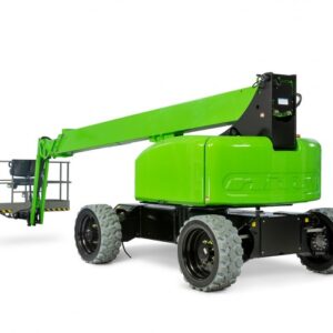 nacelle 22m télescopique électrique HR22SE Niftylift plateforme élévation zéro émission SiOPS Niftylink compact maniable sécurité autonomie chantier intérieur extérieur